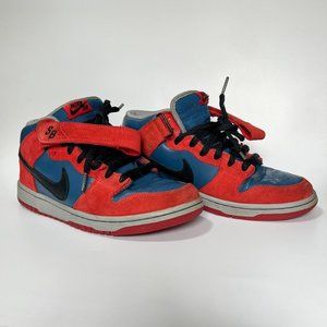 Nike SB Dunk Mid Pro Spider Man - Size 8
